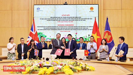 Ký kết Bản ghi nhớ hợp tác về bảo vệ người tiêu dùng Việt Nam - Vương quốc Anh và Bắc Ai-len