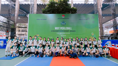 [CHÙM ẢNH] Những khoảnh khắc đẹp tại Giải đấu MOIT Pickleball Championship 2025