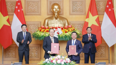 Việt Nam - Singapore trao đổi nhiều văn kiện hợp tác quan trọng