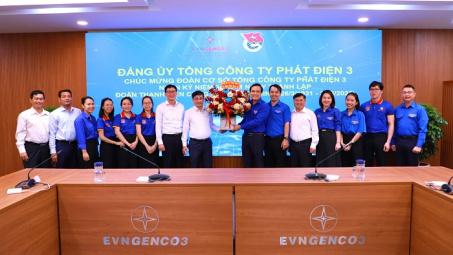 Góp sức trẻ, đồng hành cùng sự phát triển của EVNGENCO3