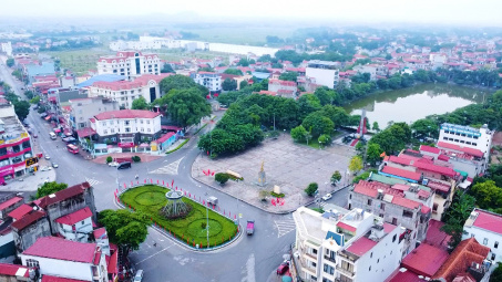 Chính thức Phê duyệt Đồ án Quy hoạch chung đô thị Hiệp Hòa (Bắc Giang)