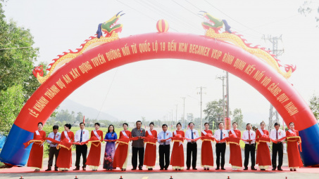 Bình Định khánh thành 2 công trình trọng điểm nghìn tỷ