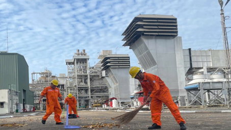 Nhiệt điện Bà Rịa: Duy trì vệ sinh môi trường làm việc sạch sẽ, góp phần an toàn phòng chống cháy nổ