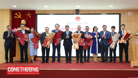 Bộ Công Thương điều động, bổ nhiệm lãnh đạo một số đơn vị thuộc Bộ