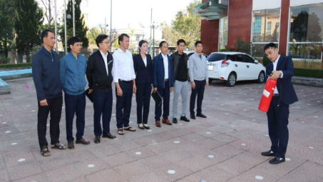 PC Lai Châu: Nâng cao nghiệp vụ phòng cháy chữa cháy