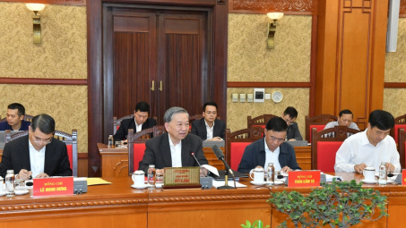 Tổng Bí thư Tô Lâm: Khẩn trương sửa các quy định là điểm nghẽn liên quan phát triển khoa học công nghệ