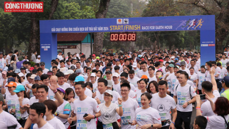 Chính thức khởi tranh Giải chạy trực tuyến "Toàn dân tiết kiệm năng lượng hưởng ứng Giờ Trái đất năm 2025"