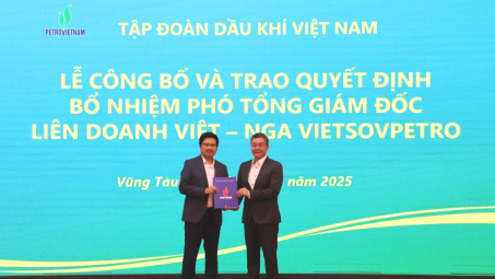 Vietsovpetro có tân Phó Tổng giám đốc