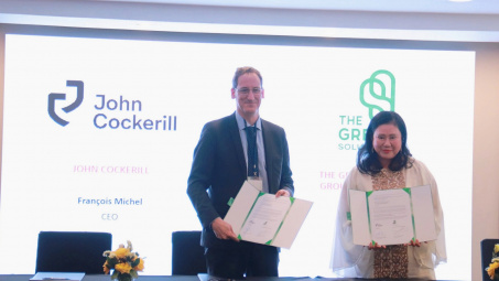 Doanh nghiệp Bỉ cung cấp thiết bị điện phân cho dự án hydrogen và amoniac xanh tại Việt Nam