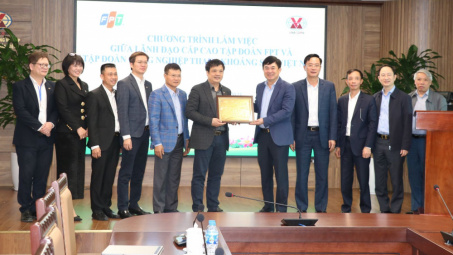 TKV và FPT thúc đẩy hợp tác trong chuyển đổi số
