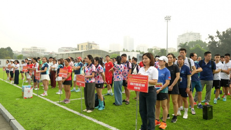 VEAM tổ chức Hội thao chào mừng 35 năm thành lập Tổng công ty