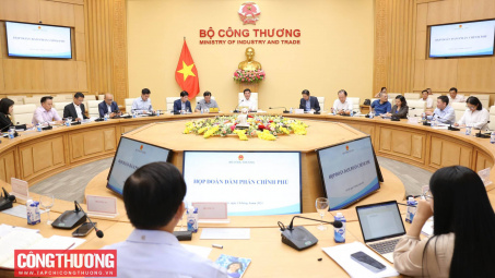 Bộ trưởng Nguyễn Hồng Diên chủ trì họp Đoàn đàm phán Chính phủ về vấn đề thương mại với Hoa Kỳ