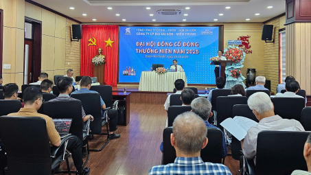 Công ty CP Bia Sài Gòn – Miền Trung chia cổ tức với tỷ lệ 50%
