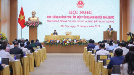 Thủ tướng làm việc với doanh nghiệp Nhà nước về chuyển đổi số, thúc đẩy tăng trưởng