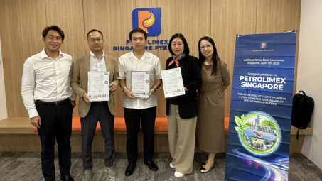 Petrolimex Singapore đạt chứng chỉ ISCC - Cam kết phát triển bền vững và bảo vệ môi trường