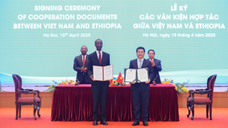Việt Nam - Ethiopia ký kết Bản ghi nhớ về hợp tác thương mại