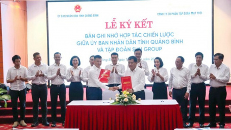 Quảng Bình hợp tác với Sun Group khai phá tiềm năng du lịch