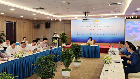 Quốc hội lấy ý kiến góp ý Dự án Luật Sử dụng năng lượng tiết kiệm và hiệu quả (sửa đổi)