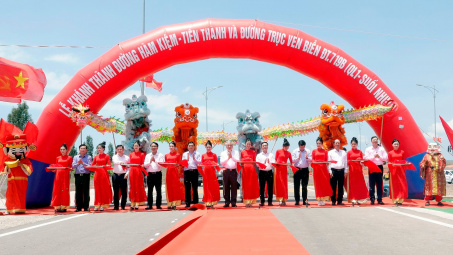 Bình Thuận: Khánh thành hai công trình giao thông trọng điểm