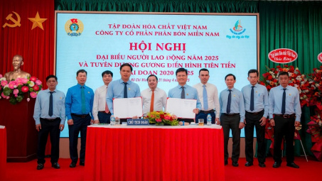 Công ty CP Phân bón Miền Nam: Chung tay vượt khó, đồng hành vì người lao động
