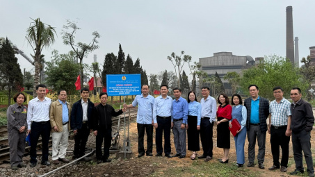 Công ty CP Gang Thép Thái Nguyên: 4 công trình ý nghĩa chào mừng 30 năm VNSTEEL