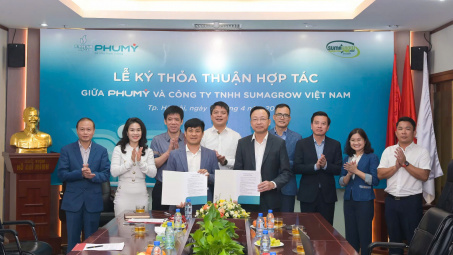 PVFCCo-Phú Mỹ và Sumagrow Việt Nam hợp tác phân phối phân bón sinh học