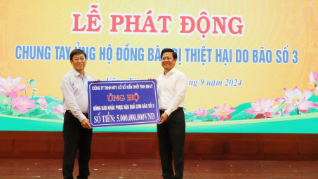 Công ty TNHH MTV Xổ số Kiến thiết tỉnh Bà Rịa - Vũng Tàu: Hơn 41 năm gắn bó với cộng đồng, lan tỏa trách nhiệm xã hội