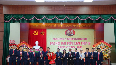 Đại hội Đảng bộ Đạm Ninh Bình: Vững niềm tin cho nhiệm kỳ mới