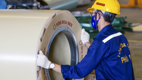 Tập đoàn Hoa Sen (HSG): Hoàn thành 74% mục tiêu lãi theo kịch bản cao sau 2 quý