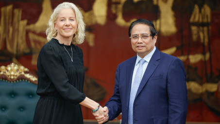 Tập đoàn Thụy Điển dự kiến đầu tư tổ hợp tái chế vải 1 tỷ USD tại Bình Định