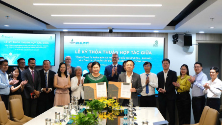 PVFCCo - Phú Mỹ và TGS hợp tác phát triển chuỗi giá trị xanh