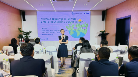 Nâng cao năng lực cho doanh nghiệp ngành thủy sản trong hoạt động tiết kiệm năng lượng