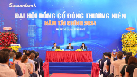 Ngân hàng Sacombank (STB): Tự tin lãi năm nay tăng 15%, lên kế hoạch chia cổ tức