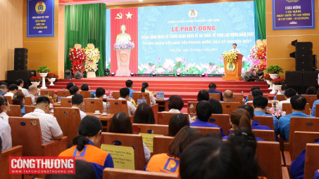 Bộ trưởng Nguyễn Hồng Diên: Tiếp tục nâng cao chất lượng, hiệu quả hoạt động Tháng Công nhân, Tháng An toàn vệ sinh lao động