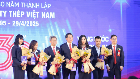 Tổng công ty Thép Việt Nam: 30 năm vun đắp, kiến tạo, không ngừng vươn lên