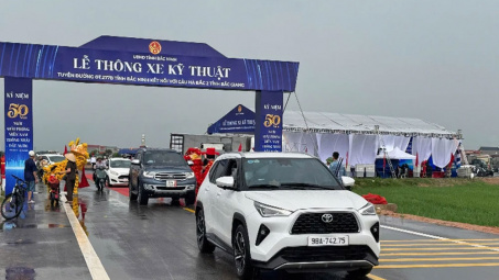 Bắc Ninh thông xe tuyến đường gần 1.500 tỷ đồng, mở rộng kết nối vùng công nghiệp trọng điểm