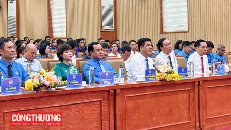 Bộ trưởng Nguyễn Hồng Diên tham dự Lễ Phát động Tháng Công nhân và Tháng An toàn Vệ sinh lao động năm 2025