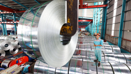 Áp thuế chống bán phá giá tạm thời với thép mạ Trung Quốc và Hàn Quốc