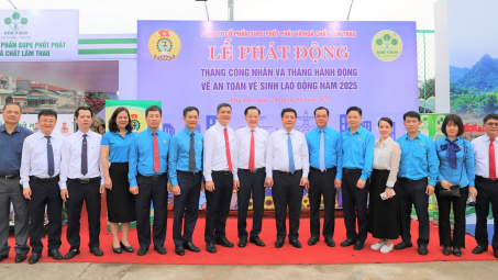 Nhìn lại chuỗi hoạt động trong khuôn khổ Lễ phát động Tháng Công nhân và Tháng hành động về Vệ sinh an toàn lao động năm 2025