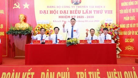Đại hội Đảng bộ Công ty Truyền tải điện 3: "Đoàn kết - Dân chủ - Trí tuệ - Hiệu quả"