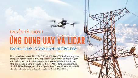 [eMagazine] Truyền tải điện 1: Ứng dụng UAV và Lidar trong quản lý vận hành đường dây