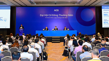 Ngân hàng ACB: Đã hoàn thành 20% kế hoạch lãi cả năm, nợ xấu giảm mạnh