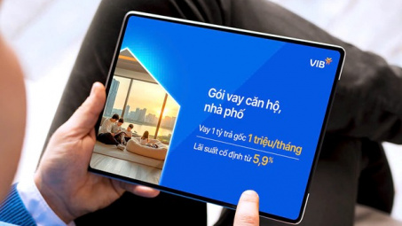 Ngân hàng VIB: Giải pháp tài chính đột phá cho người mua nhà: Vay 1 tỷ trả gốc 1 triệu đồng/ tháng
