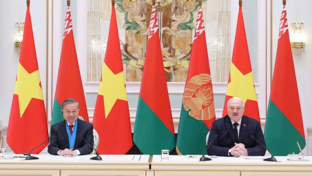 Tuyên bố chung về thiết lập quan hệ Đối tác Chiến lược Việt Nam - Belarus