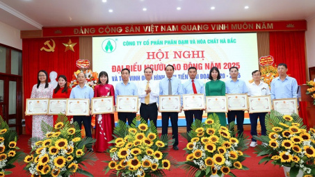 Hội nghị người lao động Công ty CP Phân đạm và Hoá chất Hà Bắc năm 2025: Chăm lo toàn diện đời sống người lao động
