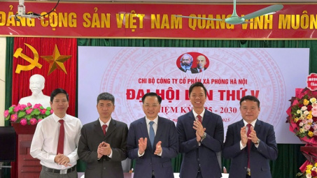 Đại hội Chi bộ Công ty CP Xà phòng Hà Nội khóa V, nhiệm kỳ 2025-2030: Đoàn kết – Nỗ lực - Sáng tạo - Phát triển