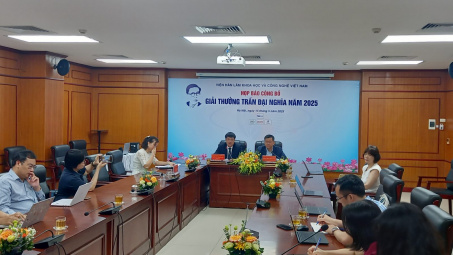 Viện Hàn lâm Khoa học và Công nghệ Việt Nam: Công bố Giải thưởng Trần Đại Nghĩa năm 2025