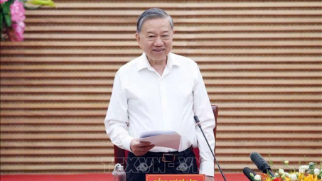 Tổng Bí thư: Nghệ An phải trở thành điển hình phát triển địa phương hiện đại trong kỷ nguyên mới