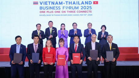 Việt Nam - Thái Lan mục tiêu sớm đạt kim ngạch thương mại song phương 25 tỷ USD