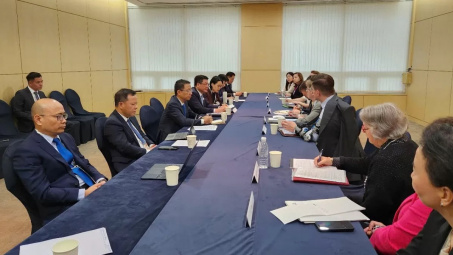 Bộ trưởng Nguyễn Hồng Diên làm việc với Liên minh Doanh nghiệp Hoa Kỳ - APEC